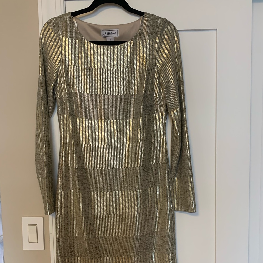 Shimmer gold dress